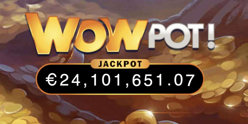 WowPot! Jackpot network is on the verge of setting new records as it surpasses €24 million.