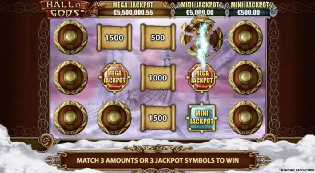 Fortuitous Player Claims €5,393,831 Hall of Gods Jackpot, Breaking 1.5-Year Drought