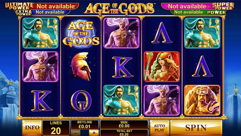 Player Strikes Gold with €913,544 Age of the Gods Ultimate Power Jackpot Win