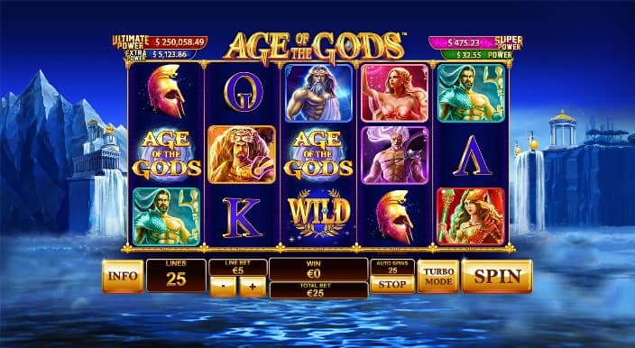 Player Wins €610,451 in Age of the Gods Ultimate Power Jackpot