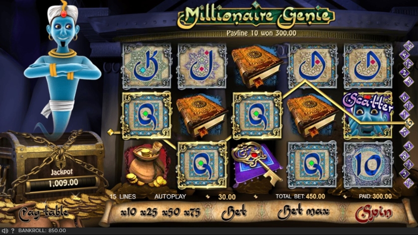 Lucky Player Hits $1.14M Jackpot on Millionaire Genie Slot