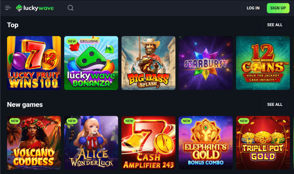 LuckyWave Casino